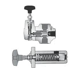 五種不同類型的高壓液壓單向閥，其液壓系統(tǒng)的開關(guān)使用限制