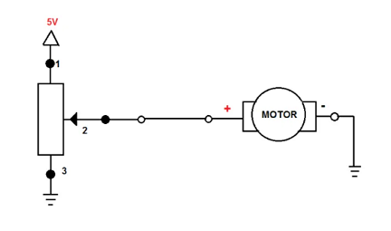 如何使用電位器控制電機速度，使用電位器控制速度的兩種方法