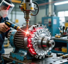 大功率減速機(jī)齒輪采用激光熔覆，修復(fù)后精度能恢復(fù)嗎？